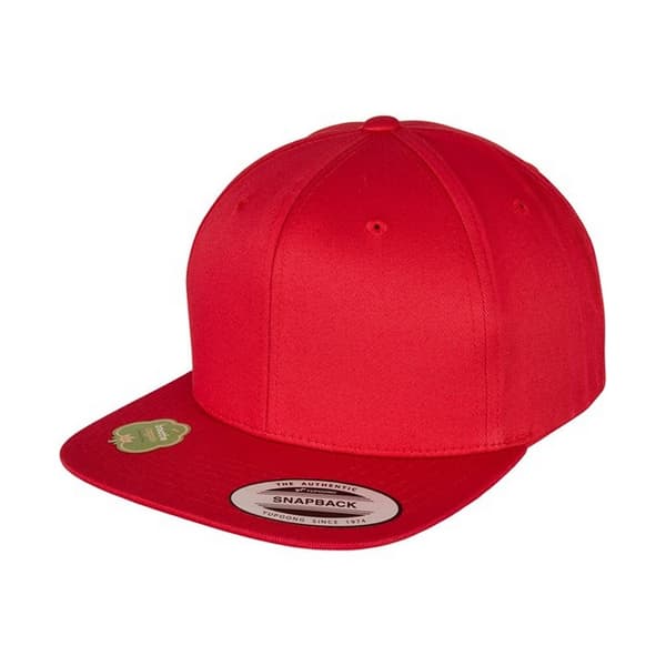 Flexfit by Yupoong Unisex Snapback Cap i økologisk bomuld