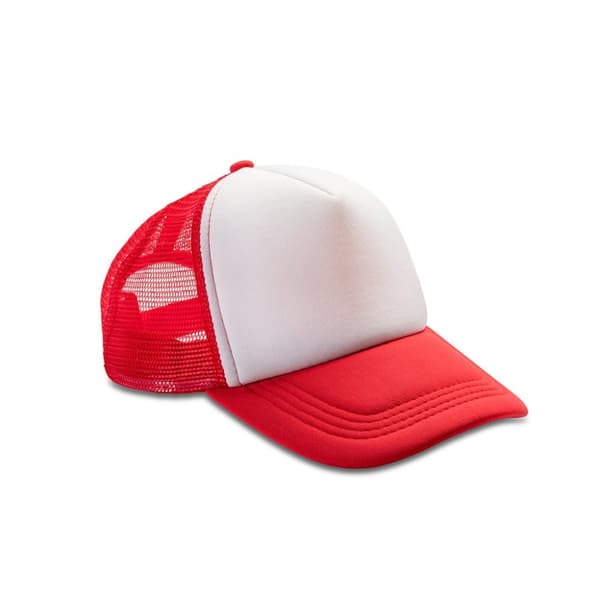 Resultat Core Half Mesh Truckers Cap Red/White One Size
