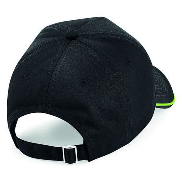 Beechfield Voksne Unisex Authentic 5 Panel Piped Peak Cap