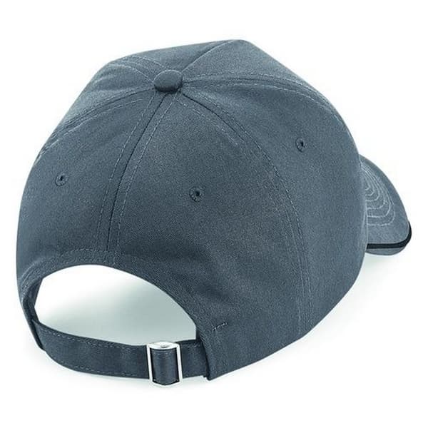 Beechfield Voksne Unisex Authentic 5 Panel Piped Peak Cap