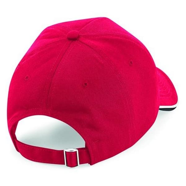 Beechfield Voksne Unisex Authentic 5 Panel Piped Peak Cap