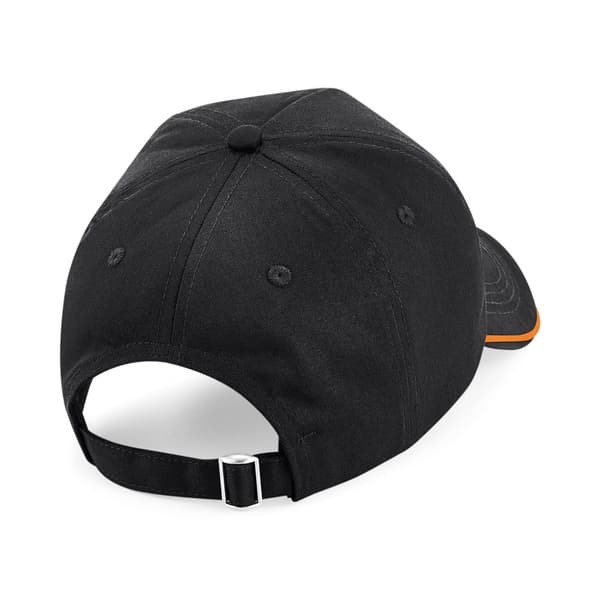 Beechfield Autentiska 5-panel keps med pipetter