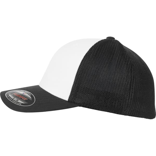 Flexfit by Yupoong Vuxna Unisex färgade framsida Mesh Trucker Cap
