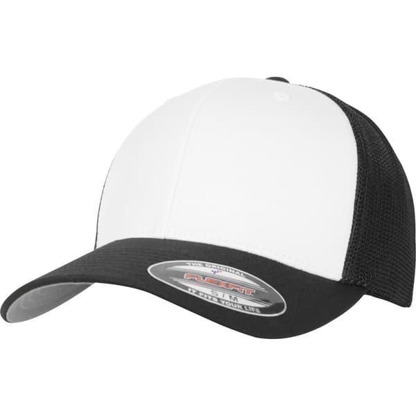Flexfit by Yupoong Vuxna Unisex färgade framsida Mesh Trucker Cap