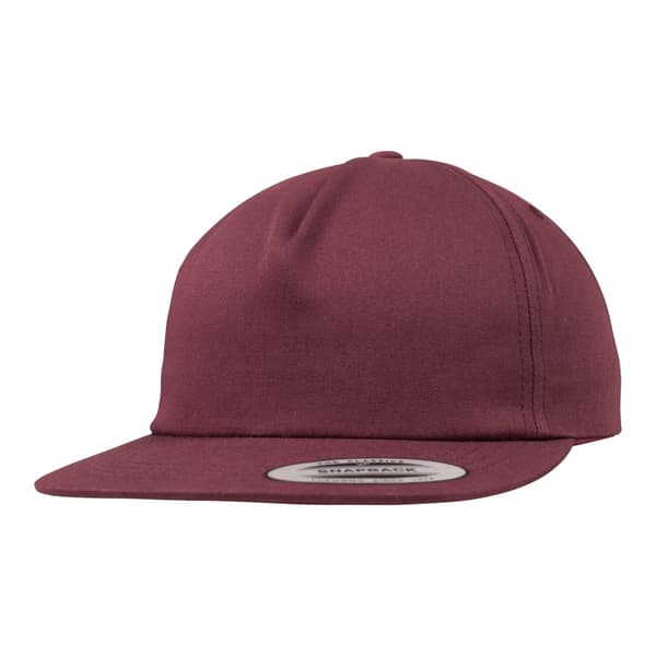 Yupoong Flexfit Unisex Unstructured 5 Panel Snapback Cap