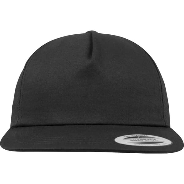 Yupoong Flexfit Unisex Unstructured 5 Panel Snapback Cap