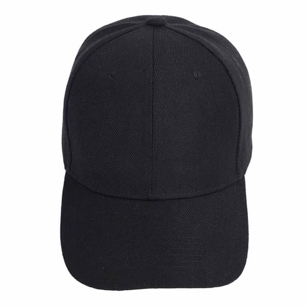 Black Cap Sport strapback borrelås