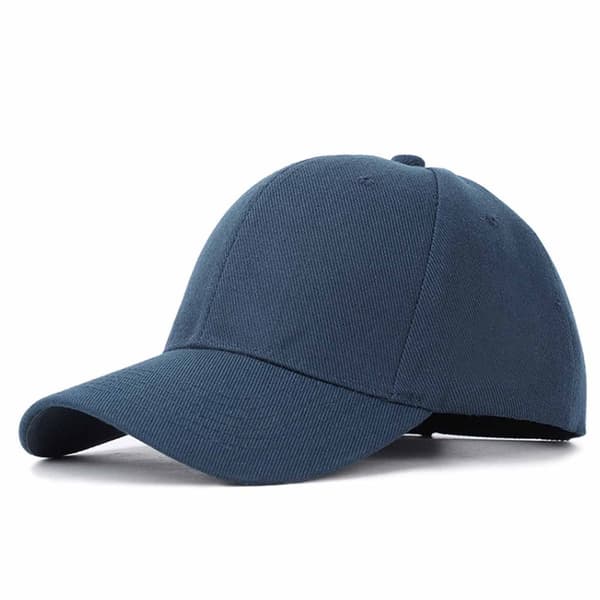 Dark Blue Cap Sport Strapback Velcro Buckle Blue Navy