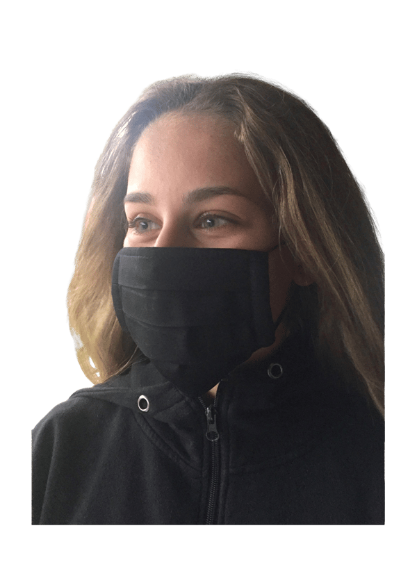 1 sæt med 3 farver vaskbare masker, mund beskyttelse
