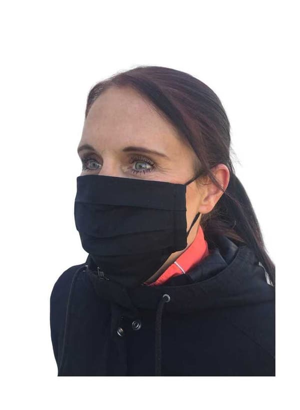 1 sæt med 3 farver vaskbare masker, mund beskyttelse