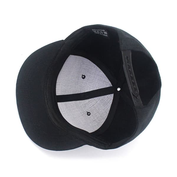 Svart Keps Snapback med Spänne