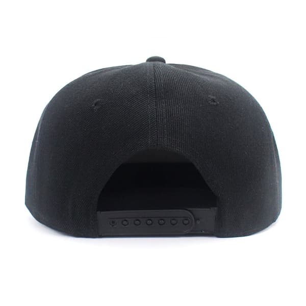 Svart Keps Snapback med Spänne