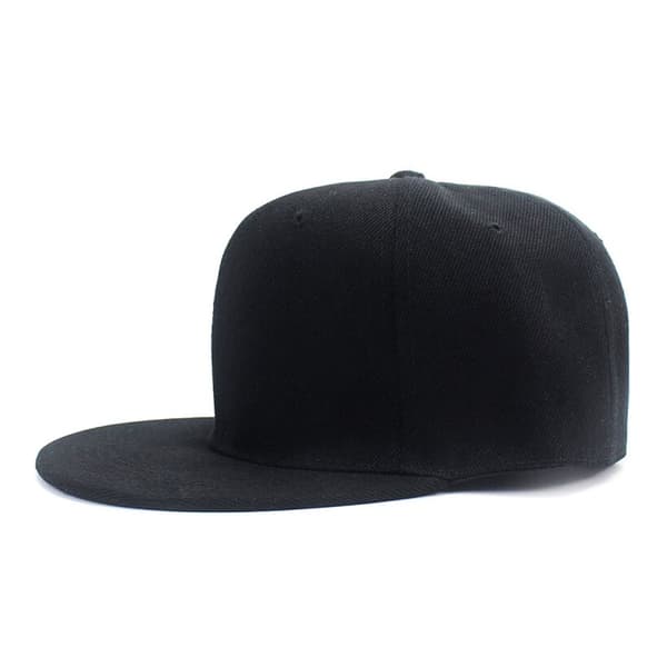 Svart Keps Snapback med Spänne