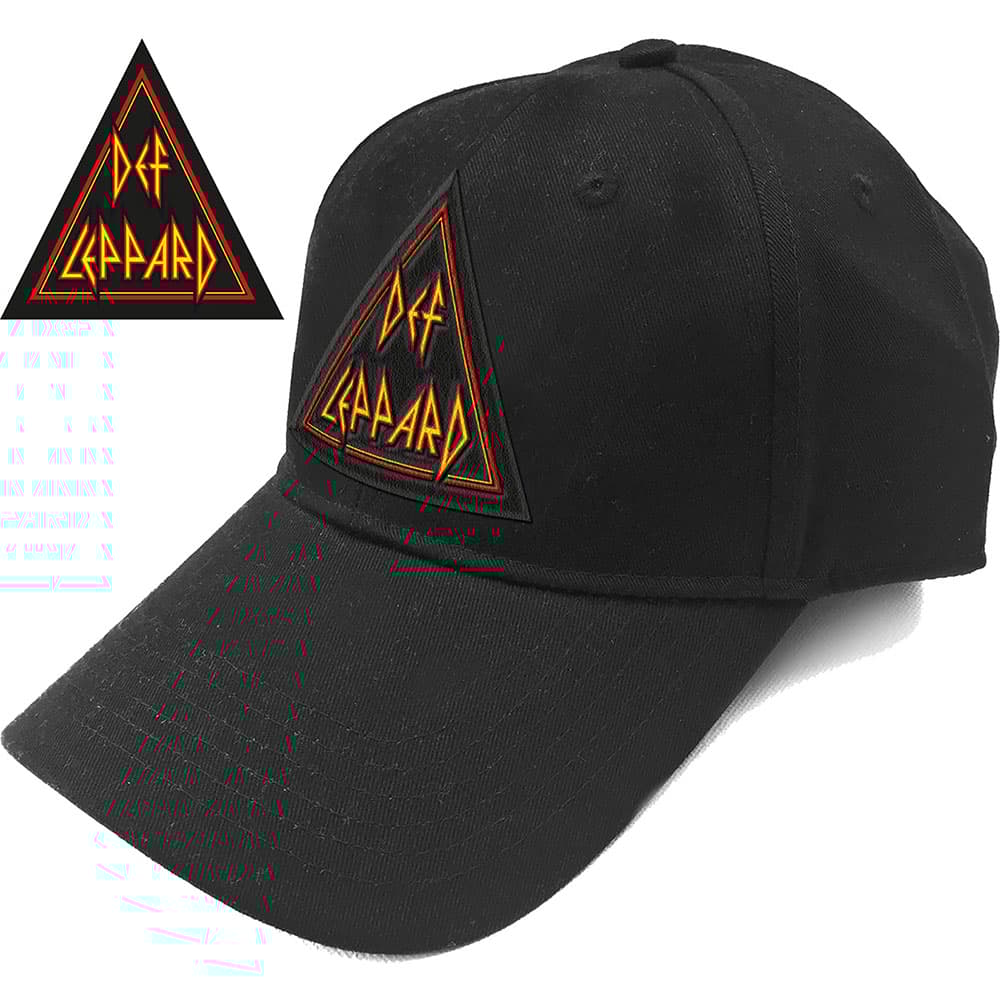 Def Leppard Unisex Baseball Cap: Tri Logo