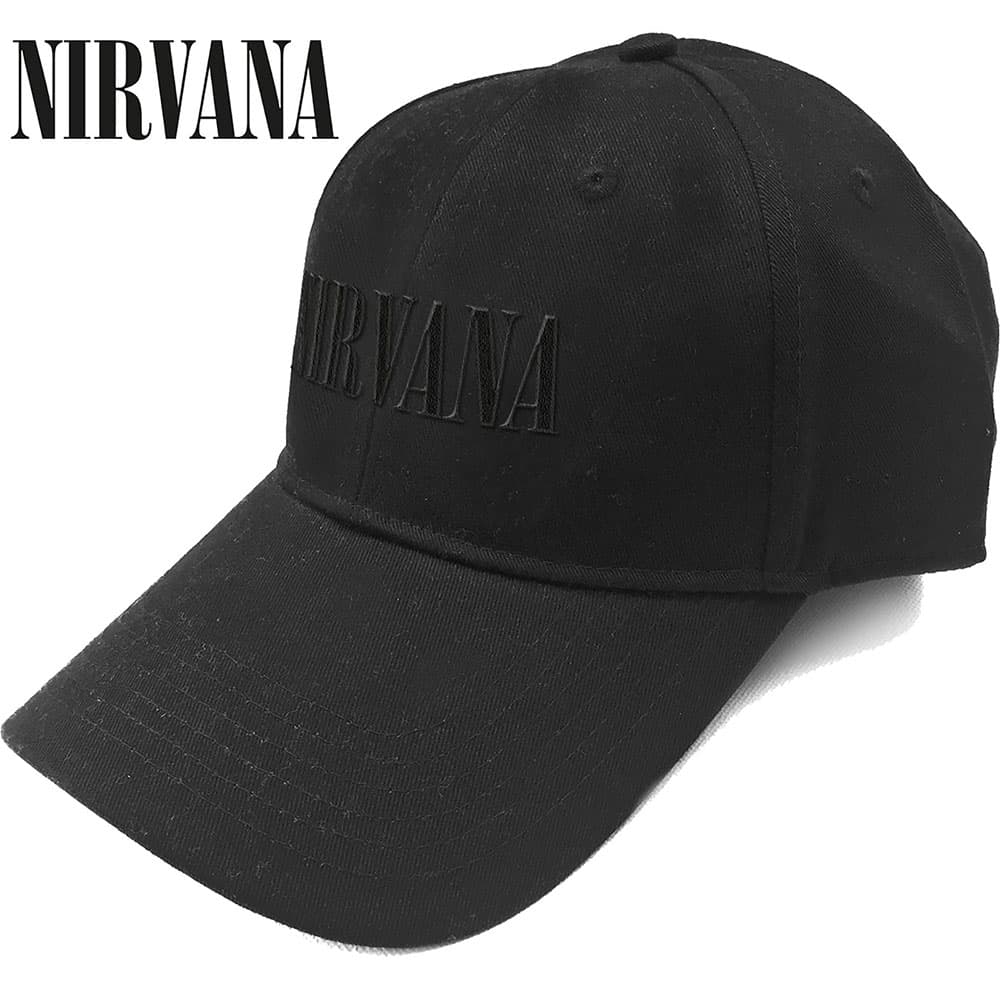 Nirvana Unisex Baseball Cap: Text Logo