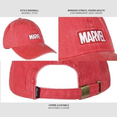Marvel baseballcaps voksenstørrelse caps