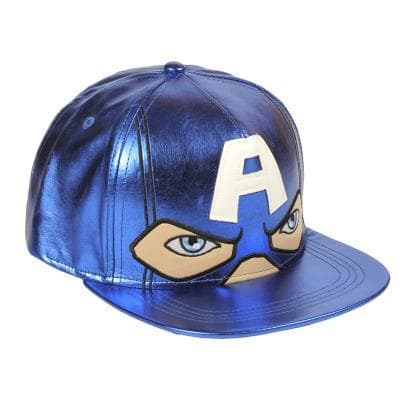 Captain america premium caps størrelse 58 cm metallic
