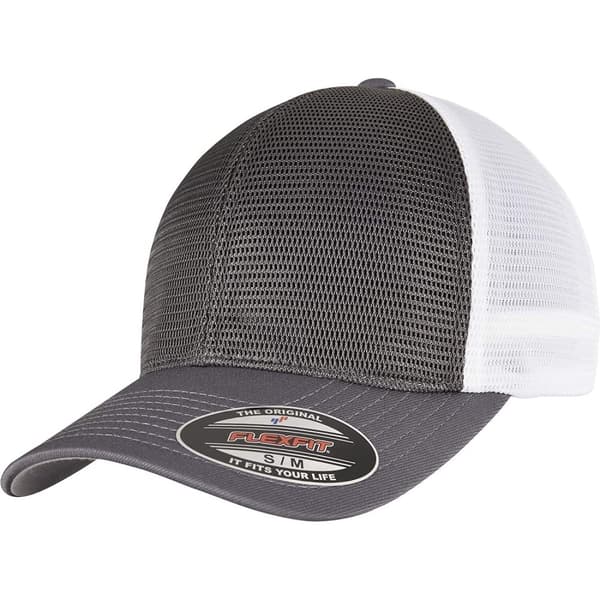 Flexfit Unisex voksen Omnimesh Mesh tofarvet kasket