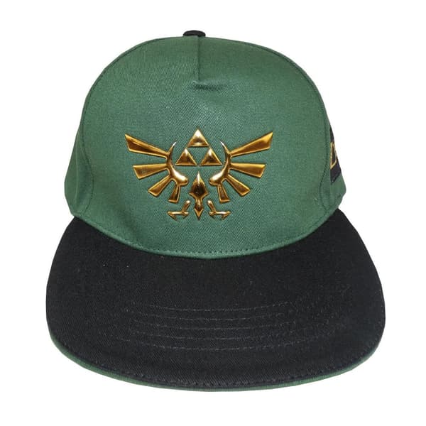 Legend Of Zelda Hyrule Logo Snapback Cap