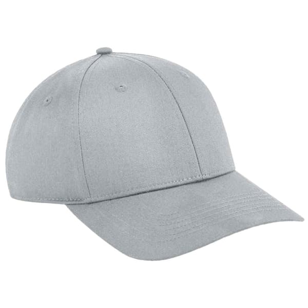 Beechfield Urbanwear 6 Panel Snapback Cap Light Grey One Size
