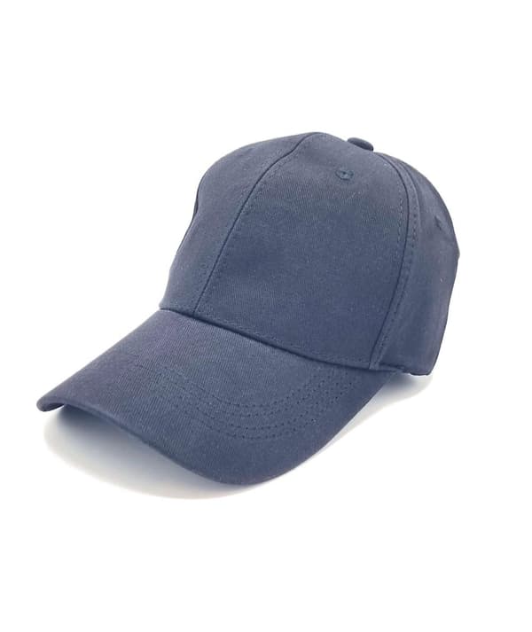 Sort kasket Unisex baseball kasket