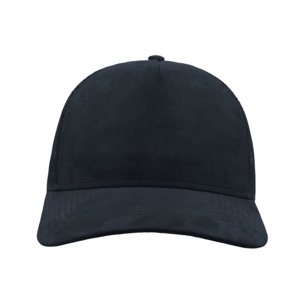 Atlantis Rapper Faux Suede 5 Panel Trucker Cap