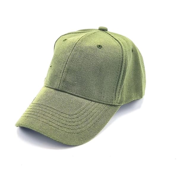 Lyserød kasket Unisex baseball kasket Grøn