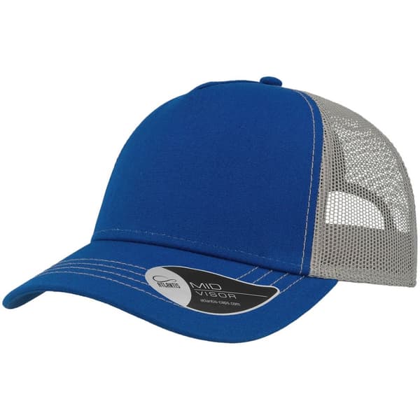 Atlantis Rapper lærred 5 Panel Trucker Cap