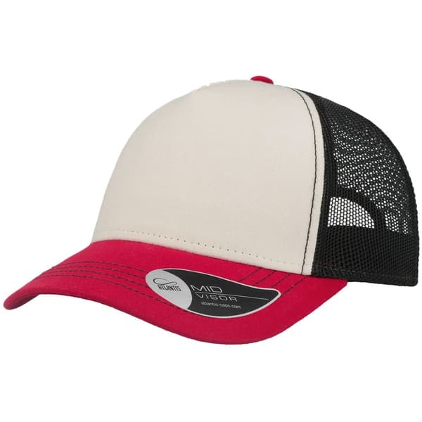 Atlantis Rapper lærred 5 Panel Trucker Cap