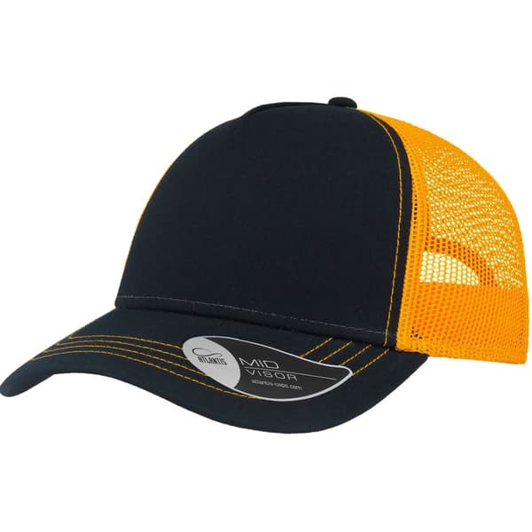 Atlantis Rapper lærred 5 Panel Trucker Cap