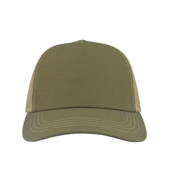 Atlantis Rapper lærred 5 Panel Trucker Cap