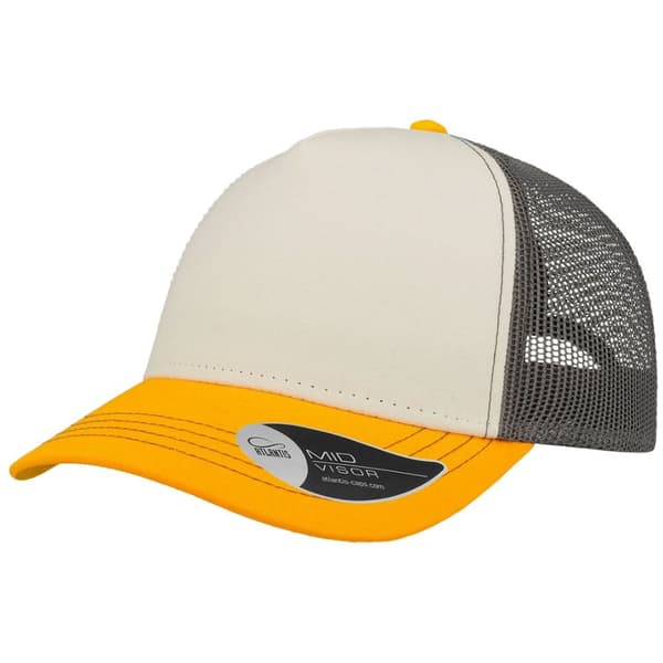 Atlantis Rapper lærred 5 Panel Trucker Cap