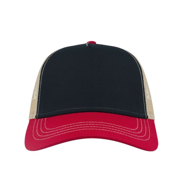 Atlantis Rapper lærred 5 Panel Trucker Cap