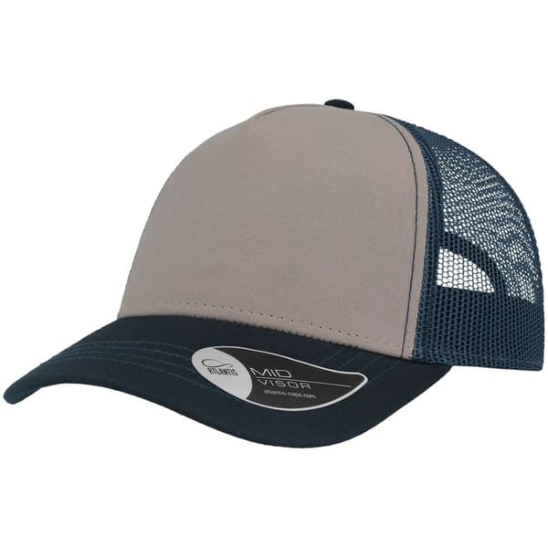 Atlantis Rapper lærred 5 Panel Trucker Cap