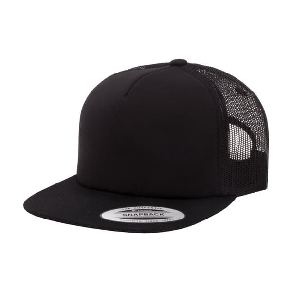 Flexfit Foam Trucker Cap Black One Size