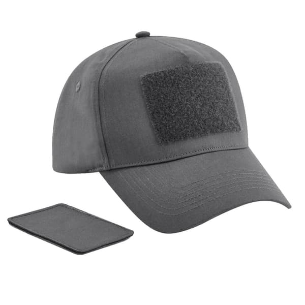 Beechfield Unisex Adult Removable Patch Baseball Cap