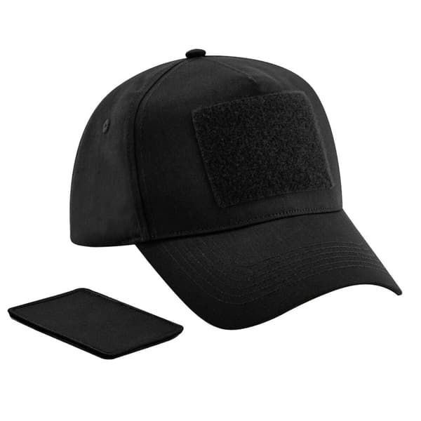 Beechfield Unisex Adult Removable Patch Baseball Cap