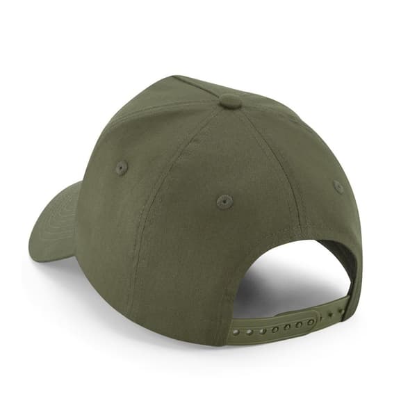 Beechfield Unisex Adult 5 Panel Removable Patch Cap