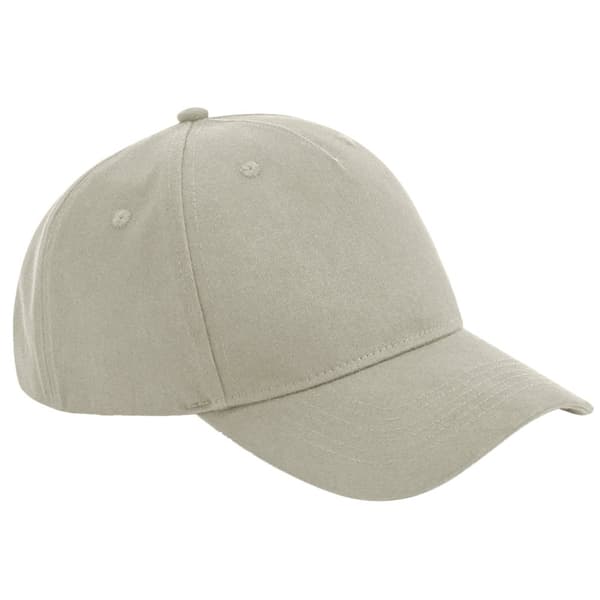 Beechfield Unisex vuxen ekologisk bomull 5 Panel Baseball Cap