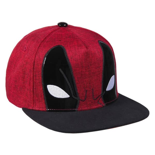 Caps deadpool 57-59 cm voksenstørrelse 14+ år flat cap marvel