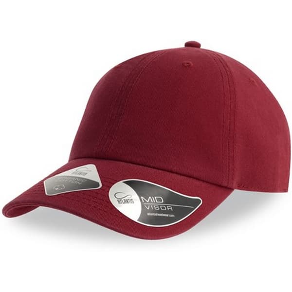 Atlantis Unisex Adult Fraser 6 Panel Organic Cotton Baseball Cap