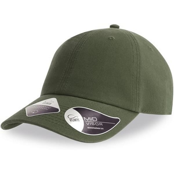 Atlantis Unisex Adult Fraser 6 Panel Organic Cotton Baseball Cap