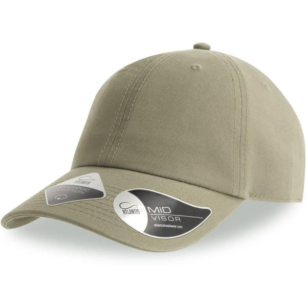 Atlantis Unisex Adult Fraser 6 Panel Organic Cotton Baseball Cap
