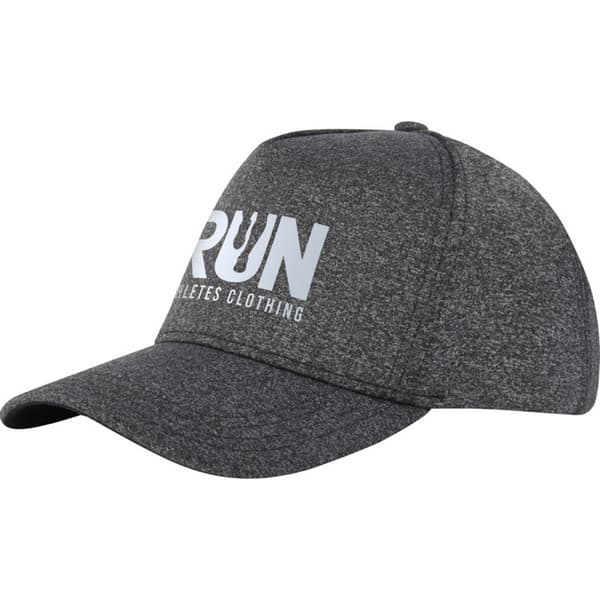 Elevate Manu 5 Panel Stretch Baseball Cap Charcoal One Size