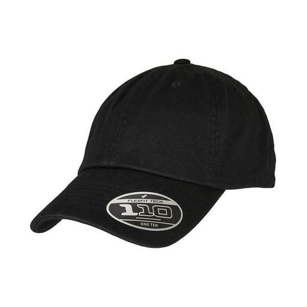 Yupoong Unisex vuxen Flexfit Alpha Eco Washing Baseball Cap Black One Size