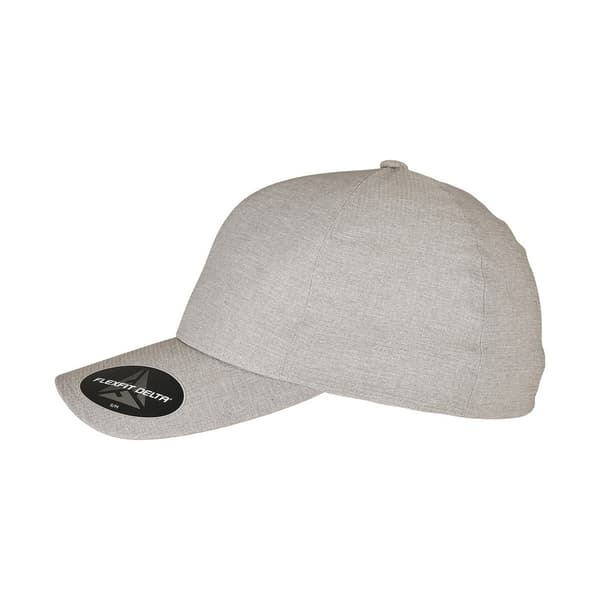 Yupoong Unisex Flexfit Delta Melange Carbon Baseball, til voksne