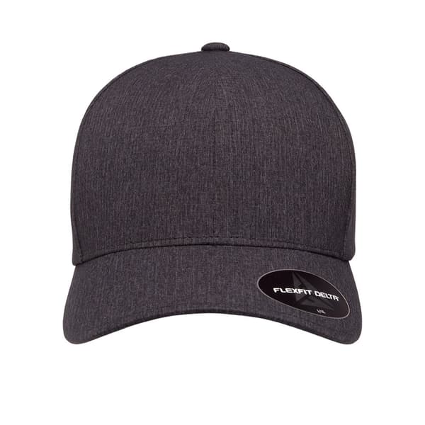 Yupoong Unisex Flexfit Delta Melange Carbon Baseball, til voksne