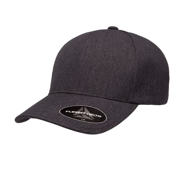Yupoong Unisex Flexfit Delta Melange Carbon Baseball, til voksne