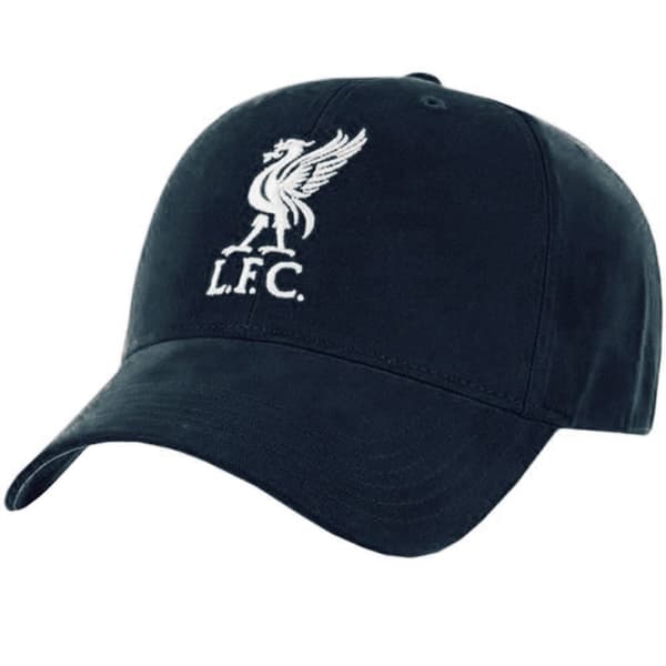 Liverpool FC Core broderet baseball cap Navy Blue 58cm