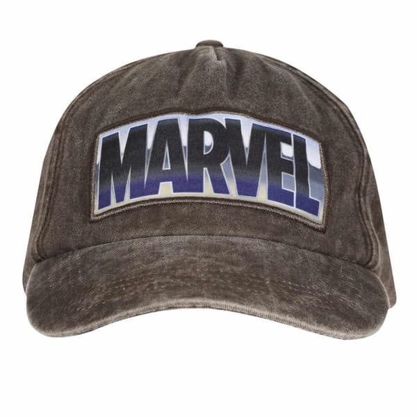 Marvel Comics Logotyp Baseball Cap Grey One Size